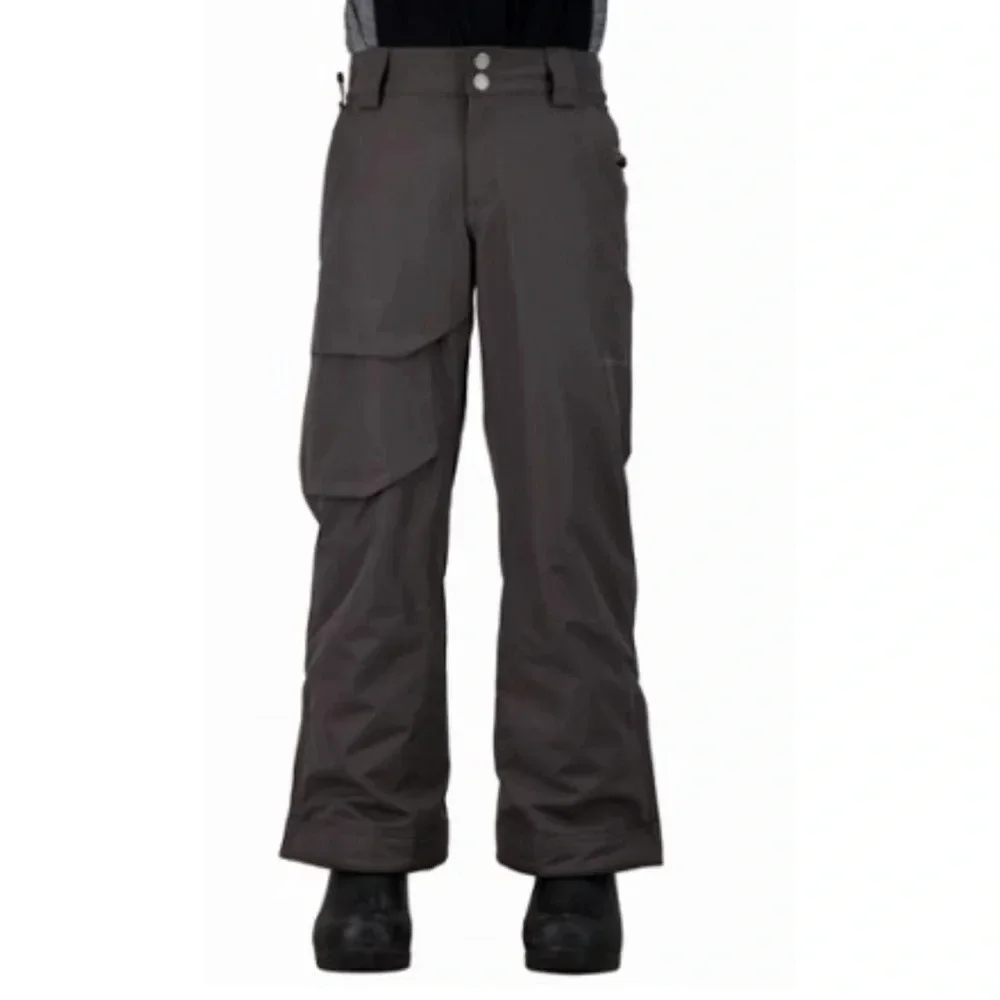 Obermeyer Boys Size Teen XS 9 Brisk Snow Pants Grey NWT Ski Snowboard